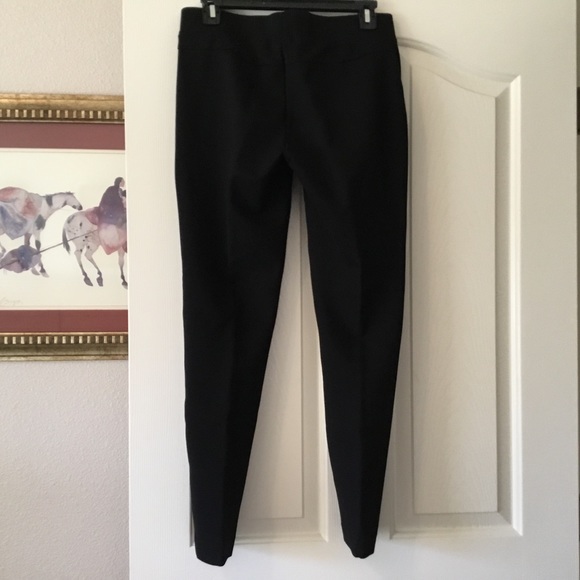 Anne Klein black skinny ankle Compression Ponte Pant - Picture 13 of 13